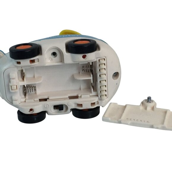 Vtech Go Go Smart Wheels Black Police Car Blue Helicopter Lights Sounds Tested - Picture 8 of 14